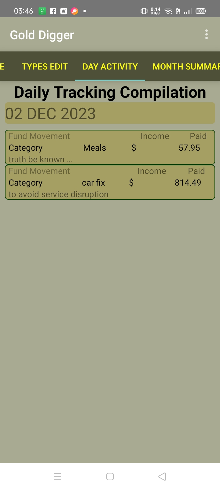 Transaction Details
